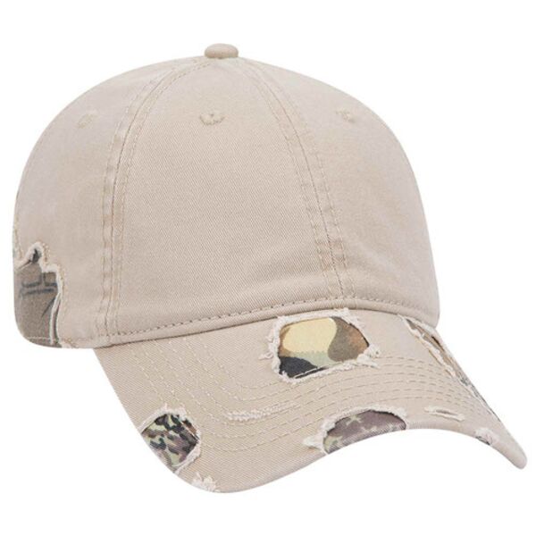 OTTO CAP Camouflage 6 Panel Low Profile Baseball Cap Thumbnail