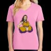 Women's Core Cotton V Neck Tee Thumbnail