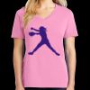 Women's Core Cotton V Neck Tee Thumbnail