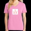 Women's Core Cotton V Neck Tee Thumbnail