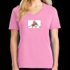 Women's Core Cotton V Neck Tee Thumbnail