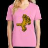 Women's Core Cotton V Neck Tee Thumbnail