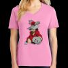 Women's Core Cotton V Neck Tee Thumbnail