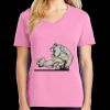 Women's Core Cotton V Neck Tee Thumbnail