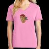 Women's Core Cotton V Neck Tee Thumbnail