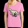 Women's Core Cotton V Neck Tee Thumbnail