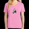 Women's Core Cotton V Neck Tee Thumbnail