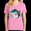 Women's Core Cotton V Neck Tee Thumbnail