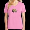 Women's Core Cotton V Neck Tee Thumbnail