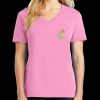 Women's Core Cotton V Neck Tee Thumbnail