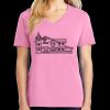 Women's Core Cotton V Neck Tee Thumbnail