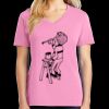 Women's Core Cotton V Neck Tee Thumbnail