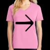 Women's Core Cotton V Neck Tee Thumbnail
