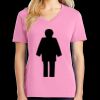 Women's Core Cotton V Neck Tee Thumbnail