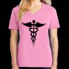 Women's Core Cotton V Neck Tee Thumbnail
