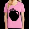 Ladies Core Cotton V Neck Tee Thumbnail