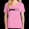 Women's Core Cotton V Neck Tee Thumbnail
