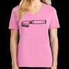 Women's Core Cotton V Neck Tee Thumbnail