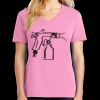 Women's Core Cotton V Neck Tee Thumbnail