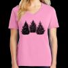 Women's Core Cotton V Neck Tee Thumbnail