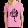 Ladies Core Cotton V Neck Tee Thumbnail