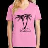 Women's Core Cotton V Neck Tee Thumbnail