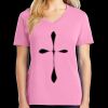 Women's Core Cotton V Neck Tee Thumbnail