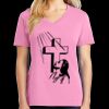 Women's Core Cotton V Neck Tee Thumbnail