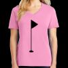 Women's Core Cotton V Neck Tee Thumbnail