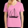 Women's Core Cotton V Neck Tee Thumbnail