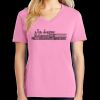 Ladies Core Cotton V Neck Tee Thumbnail