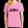 Ladies Core Cotton V Neck Tee Thumbnail