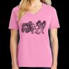 Women's Core Cotton V Neck Tee Thumbnail
