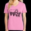Women's Core Cotton V Neck Tee Thumbnail