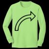 Youth Long Sleeve Core Cotton Tee Thumbnail