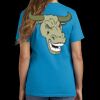 Ladies 5.4 oz 100% Cotton T Shirt Thumbnail