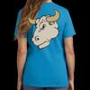 Ladies 5.4 oz 100% Cotton T Shirt Thumbnail