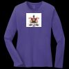 Women's Long Sleeve Core Cotton Tee Thumbnail