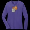 Women's Long Sleeve Core Cotton Tee Thumbnail
