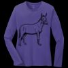 Women's Long Sleeve Core Cotton Tee Thumbnail