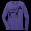 Women's Long Sleeve Core Cotton Tee Thumbnail