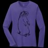 Women's Long Sleeve Core Cotton Tee Thumbnail