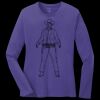 Women's Long Sleeve Core Cotton Tee Thumbnail