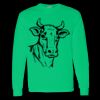 Heavy Cotton 100% Cotton Long Sleeve T Shirt Thumbnail