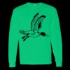 Heavy Cotton 100% Cotton Long Sleeve T Shirt Thumbnail