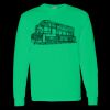 Heavy Cotton 100% Cotton Long Sleeve T Shirt Thumbnail