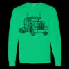 Heavy Cotton 100% Cotton Long Sleeve T Shirt Thumbnail